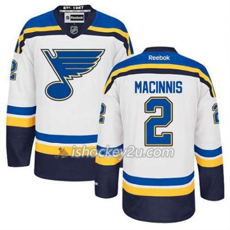 Reebok Mænd NHL St. Louis Blues Trøje Al Macinnis #2 Udebane Hvid