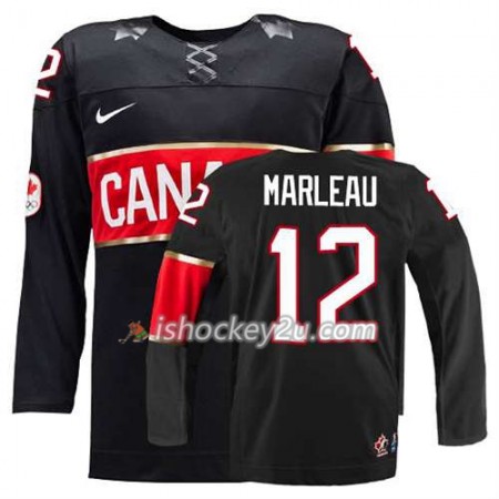 Reebok Dame NHL Canada Team Trøje Patrick Marleau #12 Tredje Sort