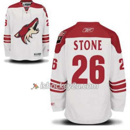 Reebok Mænd NHL Phoenix Coyotes Michael Stone 26 Hvid Udebane