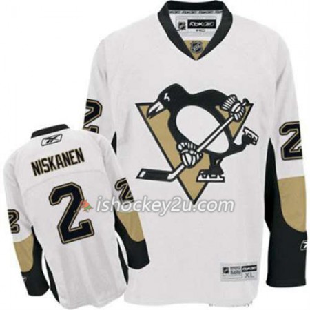 Reebok Mænd NHL Pittsburgh Penguins Trøje Matt Niskanen 2 Hvid Udebane