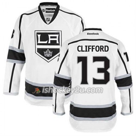 Reebok Dame NHL Los Angeles Kings Trøje Kyle Clifford #13 Premier Udebane Hvid