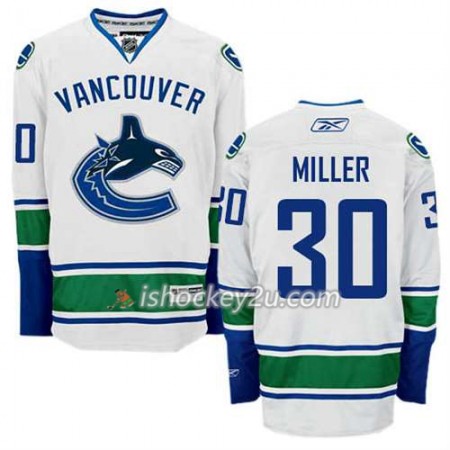 Reebok Mænd NHL Vancouver Canucks Trøje Ryan Miller #30 Udebane Hvid