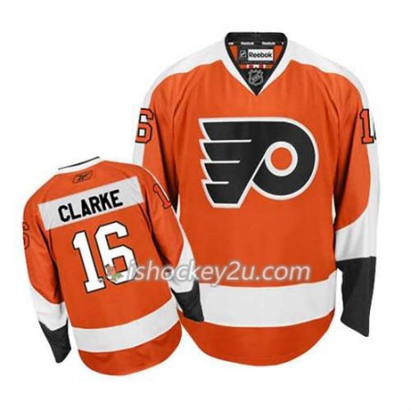 Reebok Mænd NHL Philadelphia Flyers Trøje Bobby Clarke #16 Hjemme Orange
