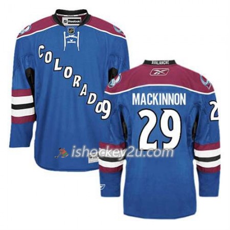 Reebok Mænd NHL Colorado Avalanche Trøje Nathan MacKinnon #29 Tredje Blå