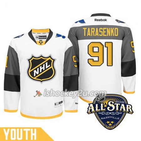 Børn NHL 2016 All-Star St. Louis Blues Trøje Vladimir Tarasenko #91 Hvid
