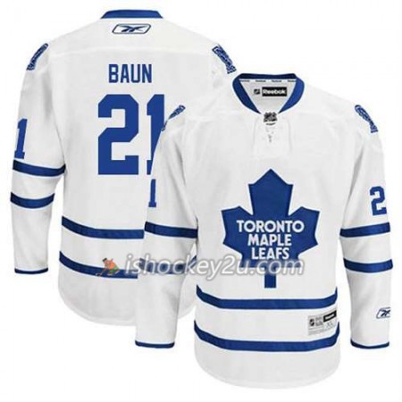 Reebok Mænd NHL Toronto Maple Leafs Trøje Bobby Baun #21 Udebane Hvid