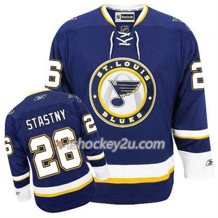 Reebok Mænd NHL St. Louis Blues Trøje Paul Stastny #26 Tredje Blå