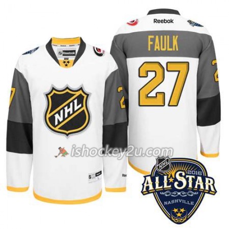 NHL 2016 All-Star Carolina Hurricanes Trøje Justin Faulk #27 Sort