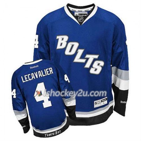 Reebok Mænd NHL Tampa Bay Lightning Trøje Vincent Lecavalier #4 Tredje Blå