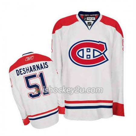 Reebok Mænd NHL Montreal Canadiens Trøje David Desharnais #51 Udebane Hvid