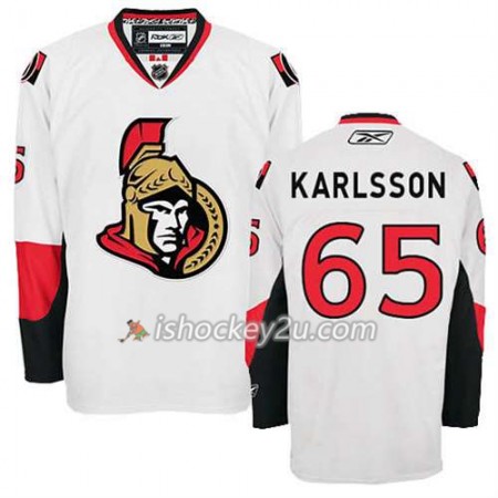 Reebok Mænd NHL Ottawa Senators Trøje Erik Karlsson #65 Udebane Hvid