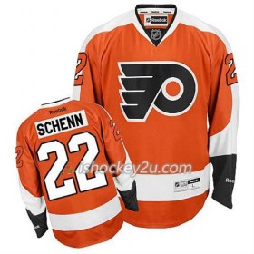 Reebok Mænd NHL Philadelphia Flyers Trøje Luke Schenn #22 Hjemme Orange