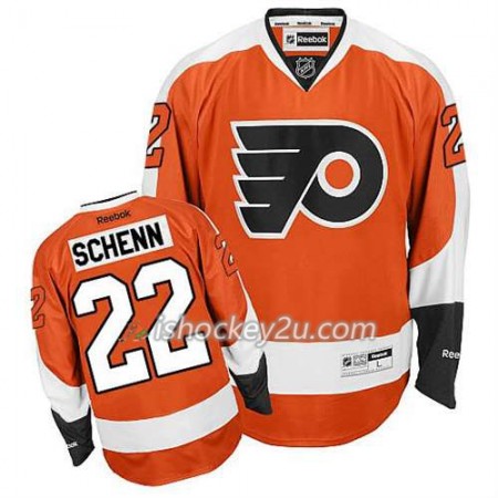 Reebok Mænd NHL Philadelphia Flyers Trøje Luke Schenn #22 Hjemme Orange