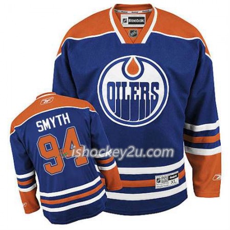 Reebok Mænd NHL Edmonton Oilers Trøje Ryan Smyth #94 Hjemme Blå
