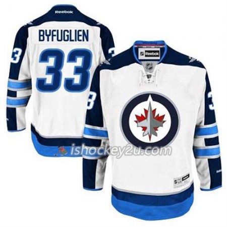 Reebok Mænd NHL Winnipeg Jets Trøje Dustin Byfuglien #33 Udebane Hvid
