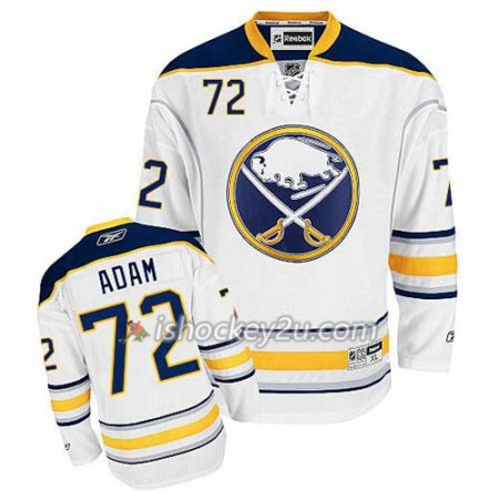 Reebok Mænd NHL Buffalo Sabres Trøje Luke Adam #72 Udebane Hvid