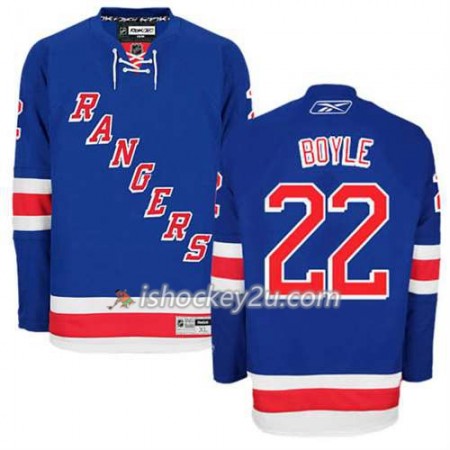 Reebok Mænd NHL New York Rangers Trøje Dan Boyle #22 Hjemme Blå