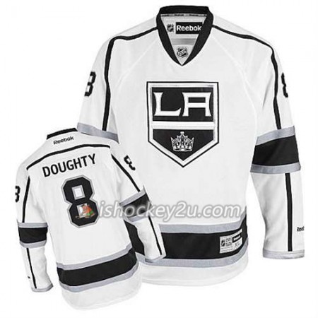 Reebok Mænd NHL Los Angeles Kings Trøje Drew Doughty #8 Udebane Hvid
