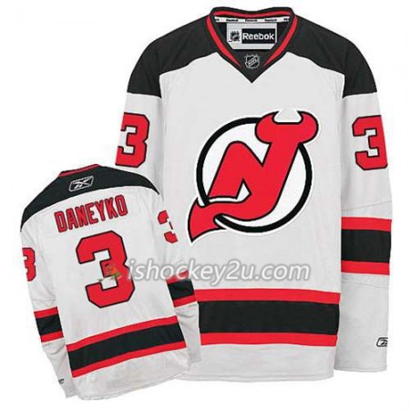 Reebok Mænd NHL New Jersey Devils Trøje Ken Daneyko #3 Udebane Hvid