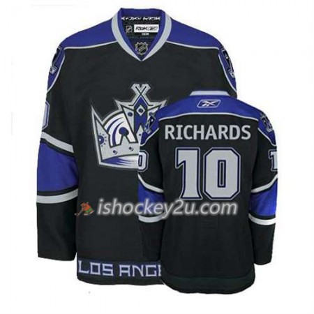 Reebok Mænd NHL Los Angeles Kings Trøje Mike Richards #10 Tredje Sort Reebok Mænd NHL Los Angeles Kings Trøje Mike Richards #10 Tredje Sort
