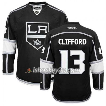 Reebok Mænd NHL Los Angeles Kings Trøje Kyle Clifford #13 Hjemme Sort