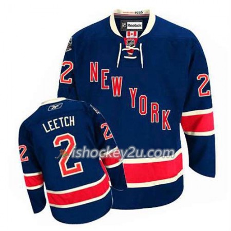 Reebok Mænd NHL New York Rangers Trøje Brian Leetch #2 Tredje Blå Reebok Mænd NHL New York Rangers Trøje Brian Leetch #2 Tredje Blå