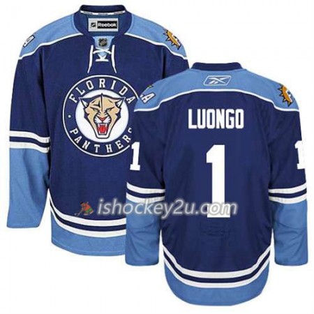 Reebok Mænd NHL Florida Panthers Trøje Roberto Luongo #1 Tredje Blå