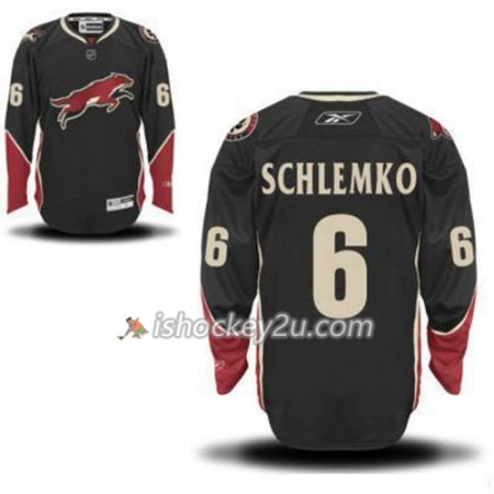 Reebok Mænd NHL Phoenix Coyotes David Schlemko 6 Sort Tredje Reebok Mænd NHL Phoenix Coyotes David Schlemko 6 Sort Tredje