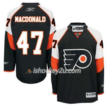 Reebok Mænd NHL Philadelphia Flyers Trøje Andrew MacDonald #47 Tredje Sort