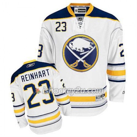 Reebok Mænd NHL Buffalo Sabres Trøje Sam Reinhart #23 Udebane Hvid
