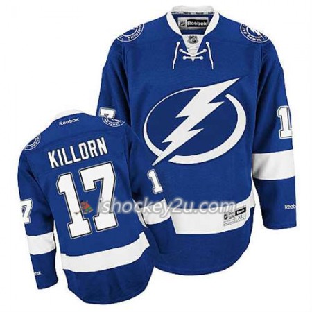 Reebok Mænd NHL Tampa Bay Lightning Trøje Alex Killorn #17 Hjemme Blå