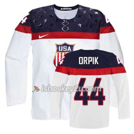 Børn NHL USA Team Trøje Brooks Orpik #44 Hjemme Hvid
