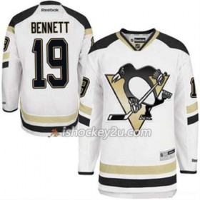 Reebok Mænd NHL Pittsburgh Penguins Trøje Beau Bennett 19 Hvid 2014 Stadium Series