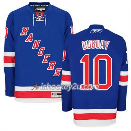 Reebok Mænd NHL New York Rangers Trøje Ron Duguay #10 Hjemme Blå