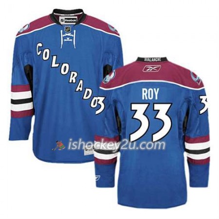 Reebok Mænd NHL Colorado Avalanche Trøje Patrick Roy #33 Tredje Blå