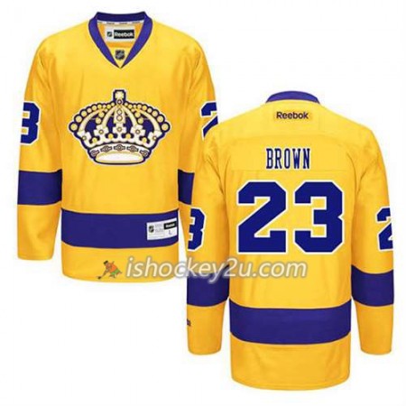 Reebok Mænd NHL Los Angeles Kings Trøje Dustin Brown #23 Tredje Guld