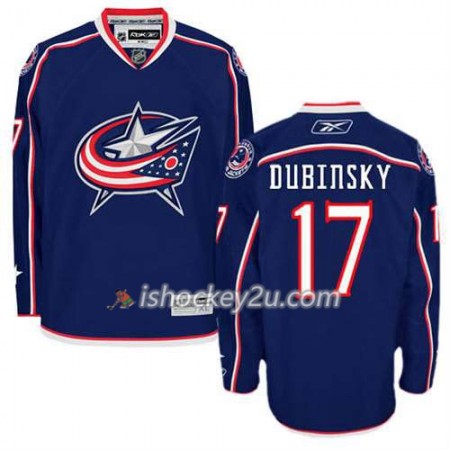 Reebok Mænd NHL Columbus Blue Jackets Trøje Brandon Dubinsky #17 Hjemme Hvid Reebok Mænd NHL Columbus Blue Jackets Trøje Brandon Dubinsky #17 Hjemme Hvid