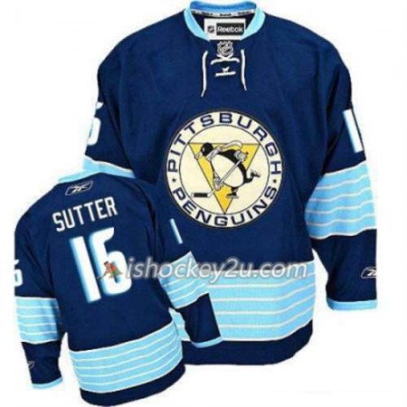 Reebok Mænd NHL Pittsburgh Penguins Trøje Brandon Sutter 16 Blå Tredje Reebok Mænd NHL Pittsburgh Penguins Trøje Brandon Sutter 16 Blå Tredje