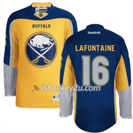 Reebok Mænd NHL Buffalo Sabres Trøje Pat Lafontaine #16 Ny Tredje Guld