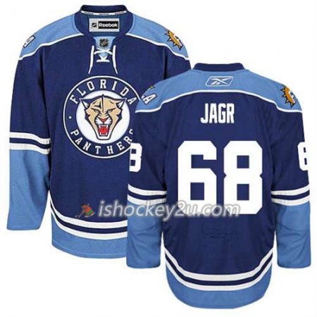 Reebok Mænd NHL Florida Panthers Trøje Jaromir Jagr #68 Tredje Blå