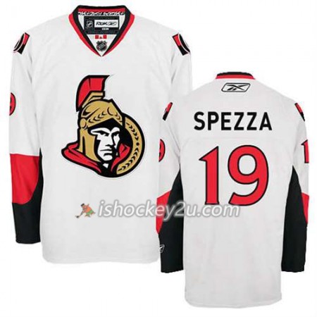 Reebok Mænd NHL Ottawa Senators Trøje Jason Spezza #19 Udebane Hvid