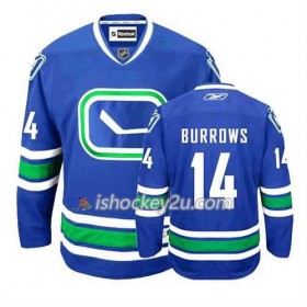 Reebok Mænd NHL Vancouver Canucks Trøje Alex Burrows #14 Tredje Blå
