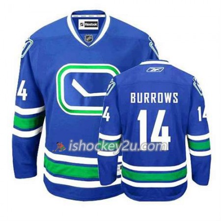 Reebok Mænd NHL Vancouver Canucks Trøje Alex Burrows #14 Tredje Blå