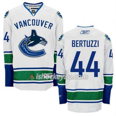 Reebok Mænd NHL Vancouver Canucks Trøje Todd Bertuzzi #44 Udebane Hvid Reebok Mænd NHL Vancouver Canucks Trøje Todd Bertuzzi #44 Udebane Hvid