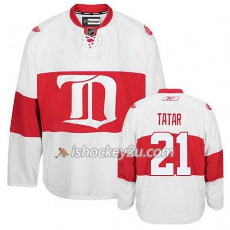 Reebok Mænd NHL Detroit Red Wings Trøje Tomas Tatar #21 Tredje Hvid