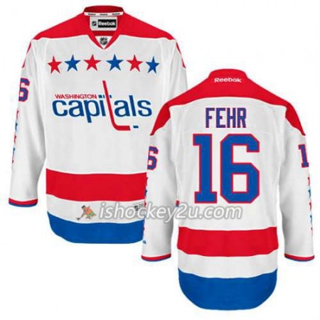 Reebok Mænd NHL Washington Capitals Trøje Eric Fehr #16 Tredje Hvid
