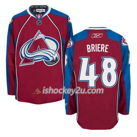Reebok Mænd NHL Colorado Avalanche Trøje Daniel Briere #48 Hjemme Rød
