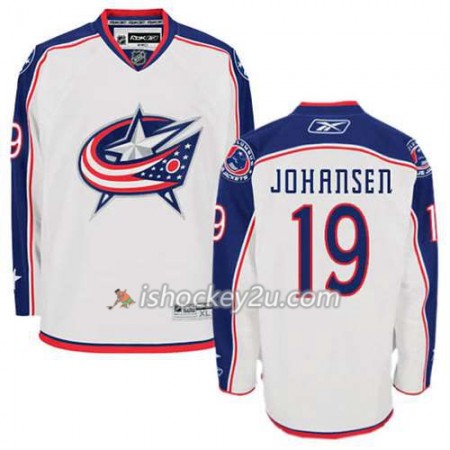 Reebok Mænd NHL Columbus Blue Jackets Trøje Ryan Johansen #19 Udebane Hvid