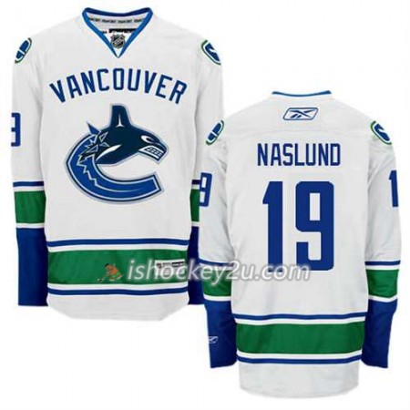 Reebok Mænd NHL Vancouver Canucks Trøje Markus Naslund #19 Udebane Hvid