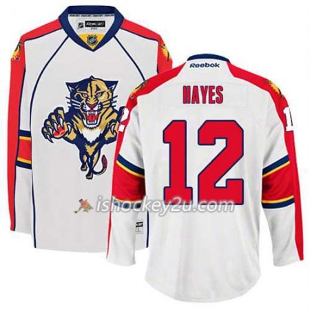 Reebok Mænd NHL Florida Panthers Trøje Jimmy Hayes #12 Udebane Hvid